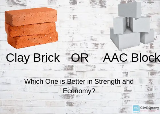 clay bricks or AAC blocks