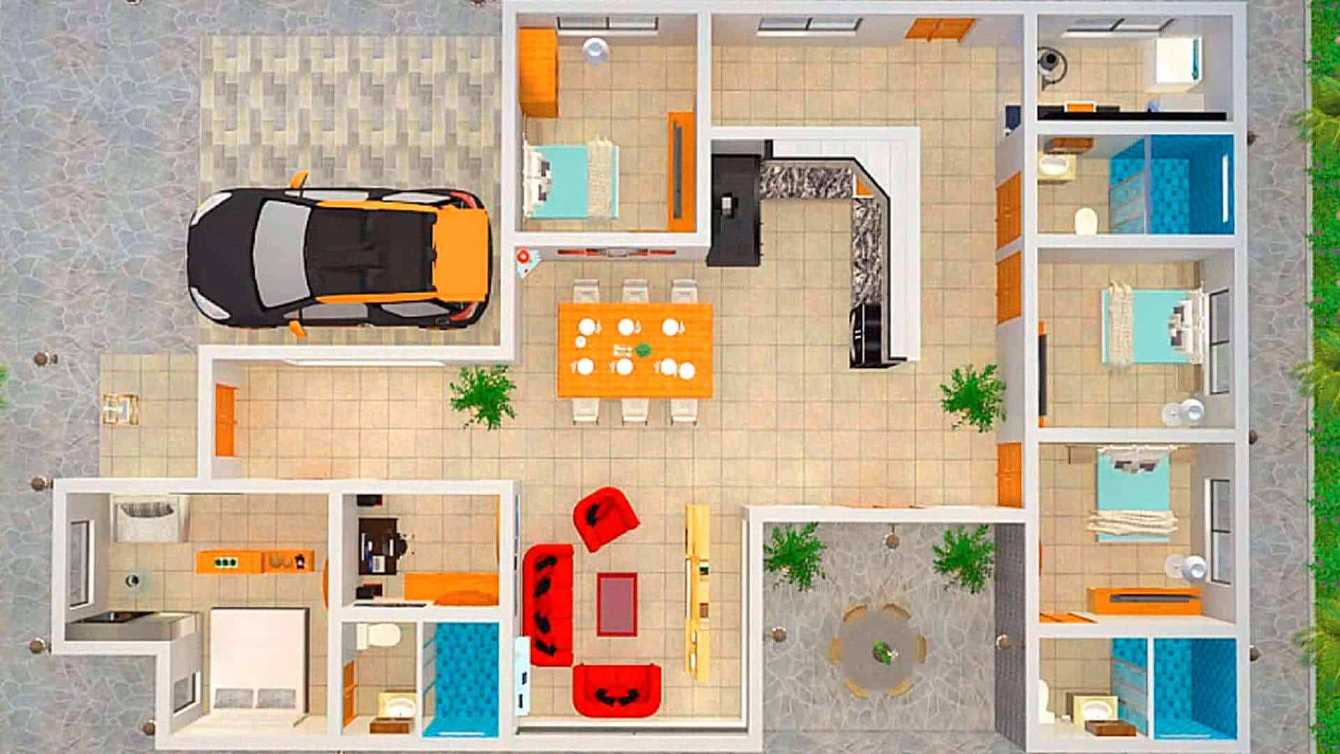 house-plan-with-4-bedrooms-and-150m2-civil-query