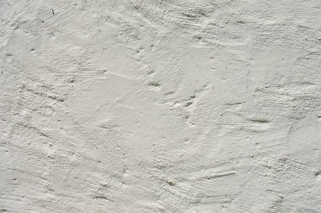 A plaster wall